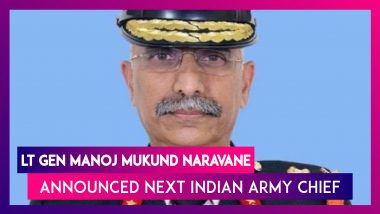 Lieutenant General Manoj Mukund Naravane Announced Next Indian Army Chief