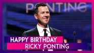 Happy Birthday Ricky Ponting: Things To Know About Former Australian Captain