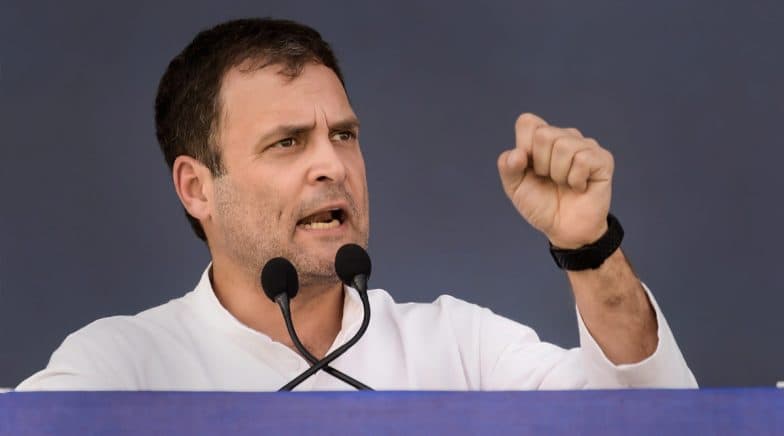 Rahul Gandhi Hits Out at Modi Govt For Curtailing Peaceful Protests Against CAA