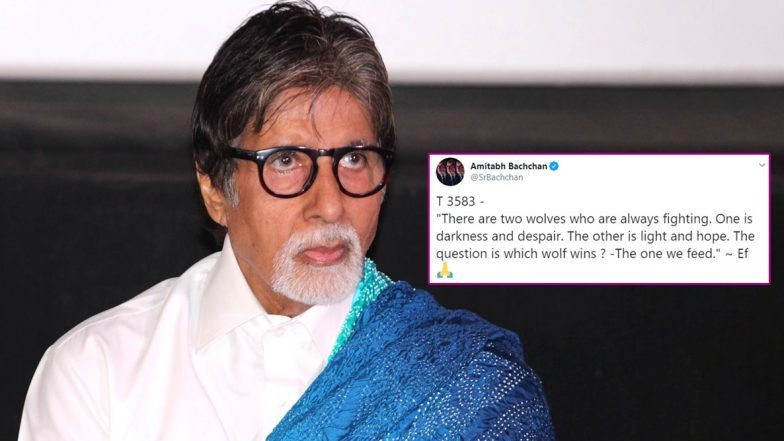 Amitabh Bachchan’s Cryptic Tweet About Ongoing CAA Protests? See What Netizens Have to Say