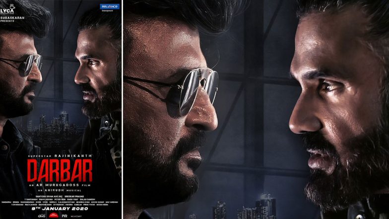 Darbar: Rajinikanth and Suniel Shetty Lock Horns in this New Poster (View Pic)