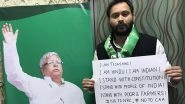 Tejashwi Yadav Joins Anti-CAA Protests, Tweets Picture With Poster Reading 'I am Hindu, I am Indian'