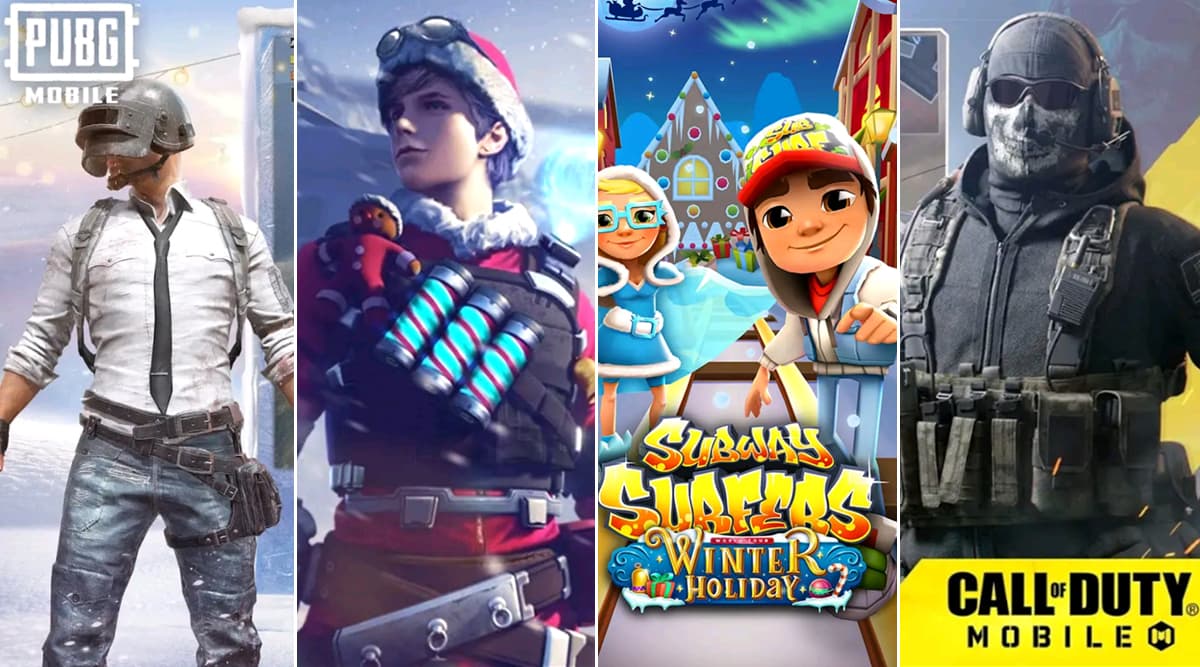 Game Subway Surfers: Winter Holiday online. Play for free