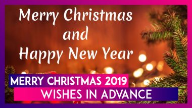 Merry Christmas 2019 Wishes: WhatsApp Messages, Xmas Images & FB Quotes to Send on the Festival Day