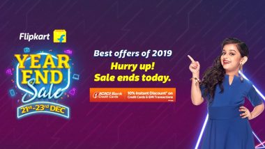 Flipkart Year End Sale 2019 Last Day: Discounts on Realme X2, Google Pixel 3a XL, iPhone 7, Redmi 8 & Other Smartphones