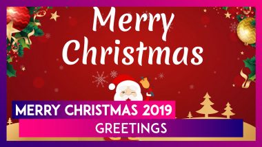 Happy Christmas 2019 Wishes & Xmas Images: WhatsApp Stickers, Facebook ...