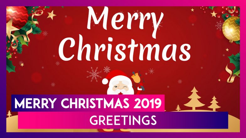 Merry Christmas 2019 Greetings: Wish Happy Holidays 2019 With Beautiful ...