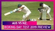 AUS vs NZ, Boxing Day Test 2019 Preview: Australia Aim To Seal The Series Against New Zealand