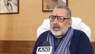 Giriraj Singh Lashes Out at Rahul Gandhi, Asaduddin Owaisi For Supporting Anti-CAA Protests, Says 'Both Leaders Wanted Civil War in India'