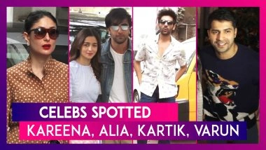 Kareena Kapoor Khan, Alia Bhatt, Kartik Aaryan & Others Seen In The City | Celebs Spotted