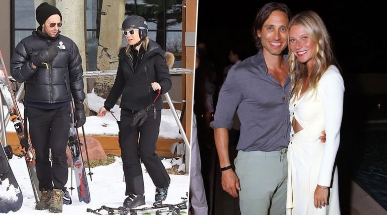 Gwyneth Paltrow Hits the Streets of Aspen with Hubby Brad Falchuk Days After Meeting Ex Chris Martin