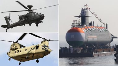 Year-Ender 2019 on Indian Armed Forces Weaponry: From Apache Attack Helicopters to INS Khanderi, List of Key Inductions This Year