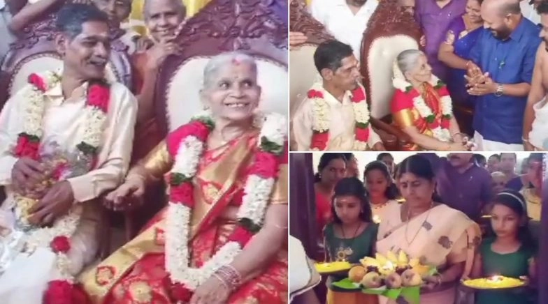 Kerala Couple Kochaniyan Menon and Lakshmi Ammal in Their 60s Got Married at an Old Age Home