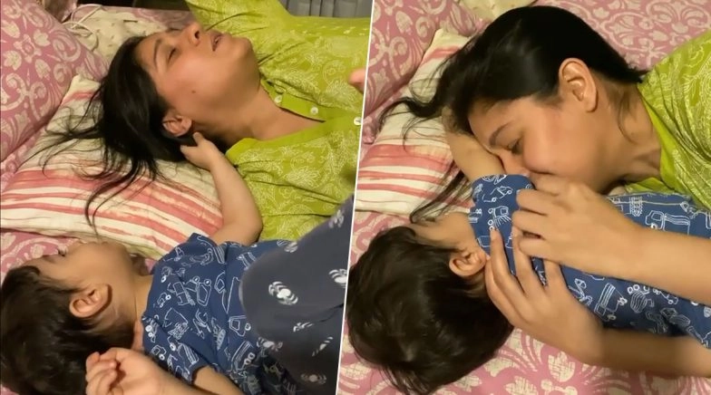 Sunidhi Chauhan's Adorable Duet With Son Tegh Will Make Your Day (Watch Video)