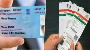 PAN Aadhaar Linking Deadline Till December 31; Here's How To Link Your PAN With Aadhaar Card Before Deadline