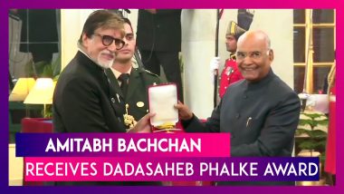 Amitabh Bachchan Honoured With Dadasaheb Phalke Award, Expresses Gratitude