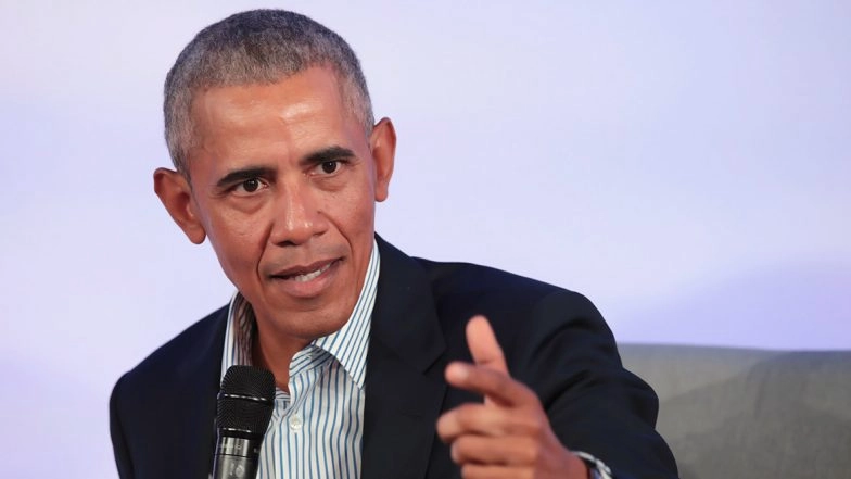Barack Obama Attacks Donald Trump's Handling of Coronavirus Pandemic as 'An Absolute Chaotic Disaster'