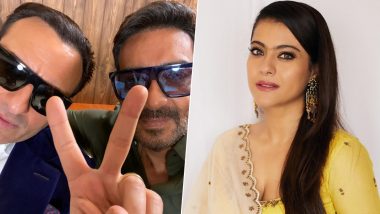 Kajol Pokes Fun at Saif Ali Khan for Missing Tanhaji: The Unsung Warrior Promotions, Says He 'Betrayed' Her Again After Omkara!