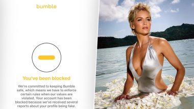 Sharon Stone's Profile on Bumble Blocked After Being Reported 'Fake' By Users of The Dating App