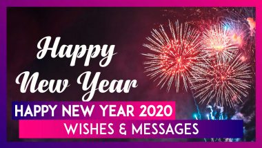 Happy New Year 2020 Wishes & WhatsApp Messages: HNY Images and Greetings to Ring In New Year