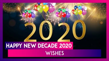 Happy New Decade 2020 Wishes: WhatsApp Messages, Greetings to Welcome Thrid Decade of 21st Century