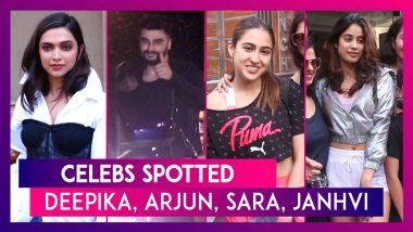 Deepika Padukone, Arjun Kapoor, Sara Ali Khan & Others Seen In The City | Celebs Spotted