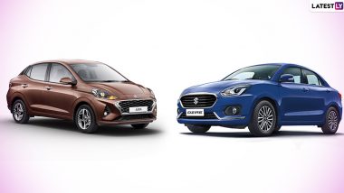 Hyundai Aura vs Maruti Suzuki Dzire: Comparison; India Prices, Features & Specifications