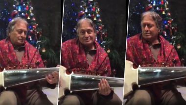 Ustad Amjad Ali Khan Plays Christmas Carol 'Jingle Bells On Sarod To Wish Fans Happy Holidays (Watch Video)