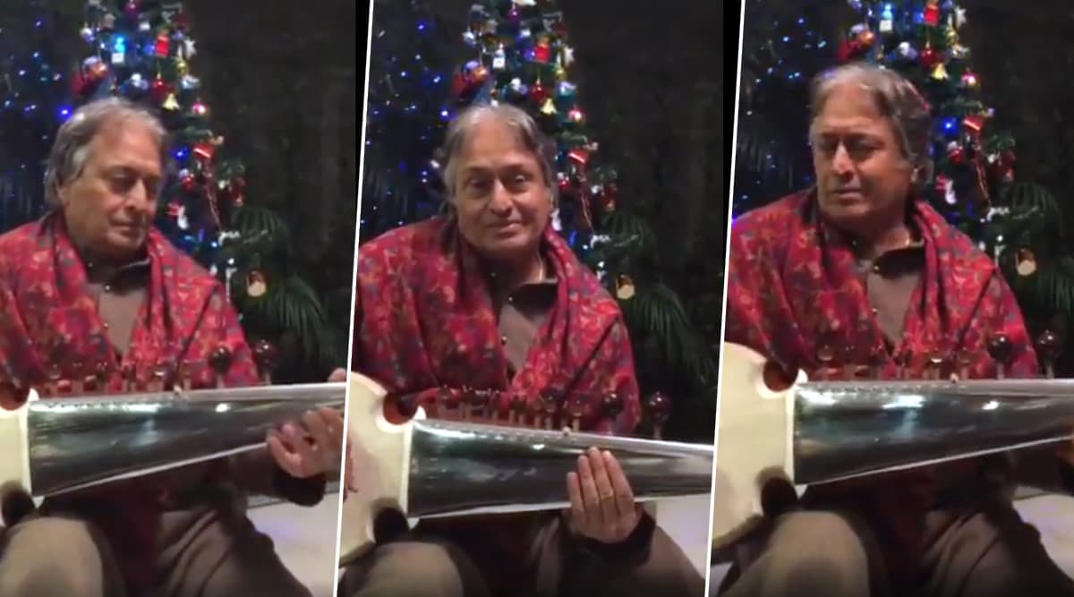 Ustad Amjad Ali Khan Plays Christmas Carol 'Jingle Bells On Sarod To Wish Fans Happy Holidays (Watch Video) Ustad Amjad Ali Khan Plays Christmas Carol 'Jingle Bells On Sarod To Wish Fans Happy Holidays (Watch Video)