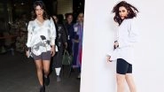 Deepika Padukone Goes Priyanka Chopra Way, opts for Cycling Shorts While Attending U2's Mumbai Concert
