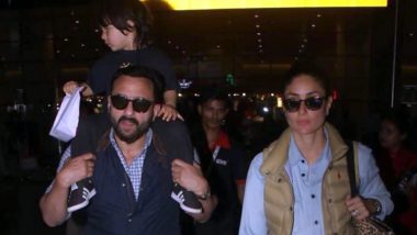 Taimur is Back in Town with Kareena and Saif after Celebrating Granny Sharmila Tagore's Birthday in Ranthambore