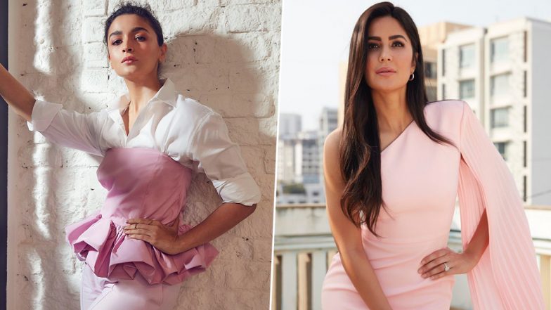 Katrina Kaif and Alia Bhatt Show You How to Ace Pastel Hues this Winter (View Pics)