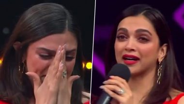 Deepika Padukone Can't Hold Back Her Tears After Watching a Special Performance Dedicated to Her On Dance Plus 5 (Watch Video)