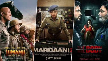 Dwayne Johnson’s Jumanji: The Next Level Beats Raani Mukerji’s Mardaani 2 and Emraan Hashmi’s The Body on Day 1 BO