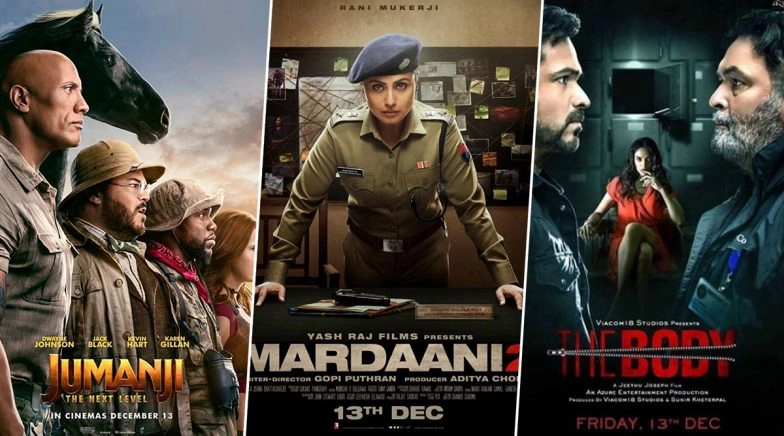 Jumanji: The Next Level Beats Mardaani 2 and The Body on Day 1 Box-Office Collection in India
