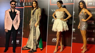 Vogue The Power List 2019: Hrithik Roshan, Janhvi Kapoor and Katrina Kaif Rule the Red Carpet and How! (View Pics)