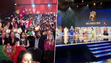 Miss World 2019 Finale Starts in London: Here's the First Glimpse from the 69th Edition of the Beauty Pageant (View Pics)