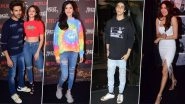 Ghost Stories Screening: Kartik Aaryan, Ananya Panday, Aryan Khan Cheer for Janhvi Kapoor and Others (View Pics)