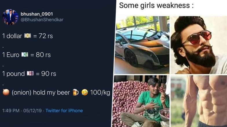 Onion Price Hike Memes and Jokes: Onions Making You Cry? Hilarious Memes That Every Middle-Class Person Will Relate To
