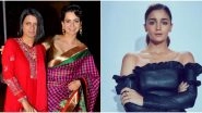 Star Screen Awards 2019: Kangana Ranaut's Sister, Rangoli Chandel Accuses Alia Bhatt of 'Awards Fixing' after the Latter Collects her Trophy Hours in Advance (Watch Video)