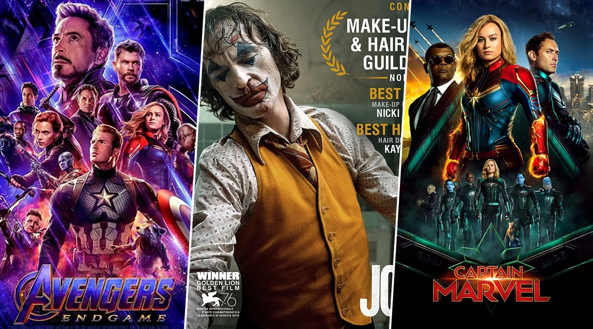 Avengers Endgame Joker Captain Marvel Top The Most