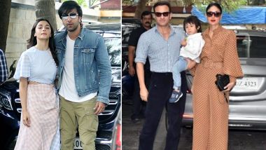 Alia Bhatt Joins Ranbir Kapoor, Kareena Kapoor Khan and Others at the Annual Kapoor Family Christmas Lunch (View Pics)