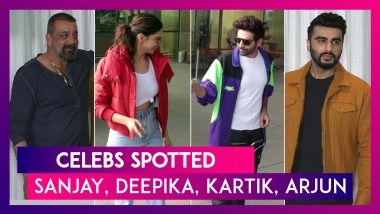 Sanjay Dutt, Deepika Padukone, Kartik Aaryan & Others Seen In The City | Celebs Spotted