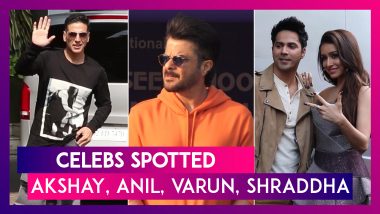 Akshay Kumar, Anil Kapoor, Varun Dhawan, Shraddha Kapoor & Others Seen In the City | Celebs Spotted