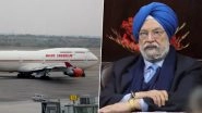 Air India Disinvestment Plan Confirmed, Hardeep Singh Puri Says 'AI Has to be Privatised'