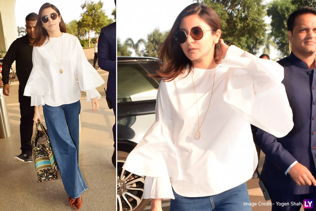 Airport Style - Anushka Sharma
