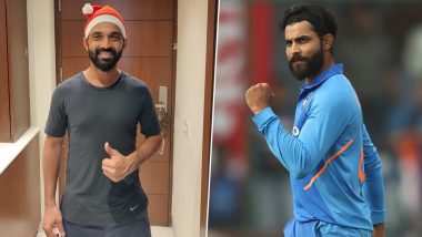 Ajinkya Rahane, Ravindra Jadeja Wish Fans on Christmas 2019, See Heart-Warming Twitter Posts of Indian Cricketers