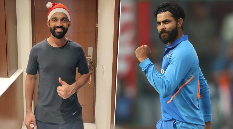 Ajinkya Rahane and Ravindra Jadeja Wish Fans on Christmas 2019