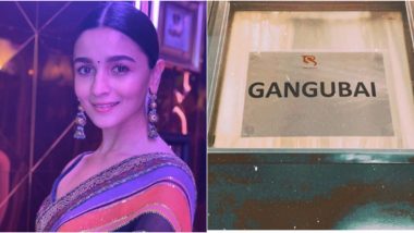 Alia Bhatt Begins Shooting for Sanjay Leela Bhansali's Gangubai Kathiawadi, Calls it a Gift from Santa! (See Pic)