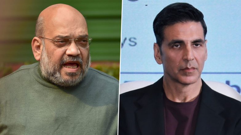 Akshay Kumar Gets Trolled For His 'Health Advice' to Home Minister Amit Shah (Read Tweets)